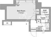 コンフォリア・リヴ森下ＭＵＴＩＯ 201 間取り図