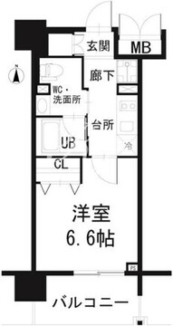 プライムアーバン錦糸公園 403 間取り図