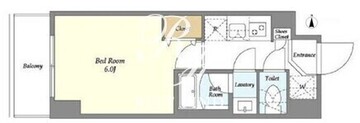 オーガスタレジデンス大森 502 間取り図