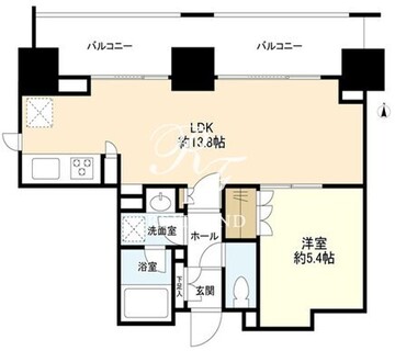 スタイリオ蒲田 1201 間取り図