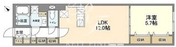 ウェルスクエア武蔵小山2 302 間取り図