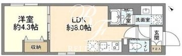 ウェルスクエア武蔵小山2 102 間取り図