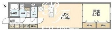 ウェルスクエア武蔵小山2 101 間取り図