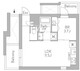 グランデュオ祖師谷5 203 間取り図