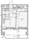 プレミアムキューブG北新宿 608 間取り図