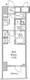 レジディア板橋 203 間取り図