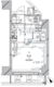 クレイシア三軒茶屋 1204 間取り図