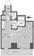 レジディア蒲田 1404 間取り図