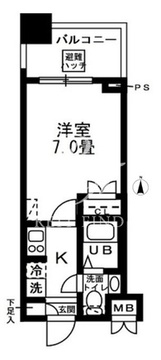レジディア錦糸町 805 間取り図