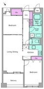 レジディア学芸大学 306 間取り図