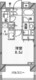 クリオ西池袋 702 間取り図