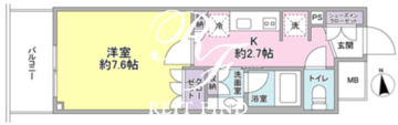 スタイリオ品川中延 1112 間取り図