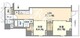 サンウッドフラッツ新宿四谷三丁目 1301 間取り図
