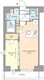 アイフラット渋谷西原 401 間取り図