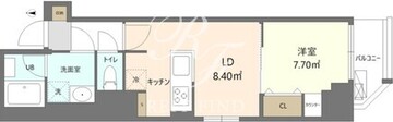 Ｒｅｆｒａｍｅ５早稲田 804 間取り図