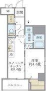 シティフォレスト森下 503 間取り図