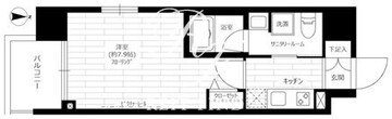 グランドコンシェルジュ新御徒町駅前 1003 間取り図