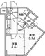 ルネサンスコート桜新町 402 間取り図
