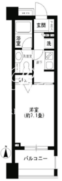 クリオ文京小石川 403 間取り図
