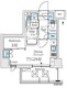 リビオメゾン東北沢 605 間取り図