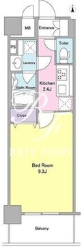 ラポール両国 903 間取り図