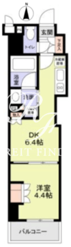 ジオエント中野 502 間取り図