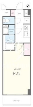 マークスサクラ 204 間取り図