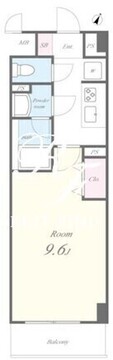 マークスサクラ 302 間取り図