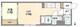 ウェルスクエア西新宿五丁目 302 間取り図