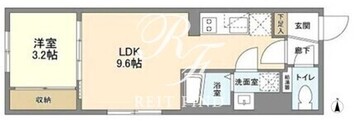 ウェルスクエア西新宿五丁目 202 間取り図