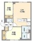 ウェルスクエア西新宿五丁目 103 間取り図