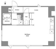 品川港南テラス 701 間取り図 ?>