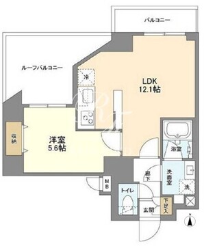 ウェルスクエア錦糸町サウス 304 間取り図