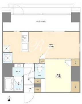 ウェルスクエア錦糸町サウス 603 間取り図