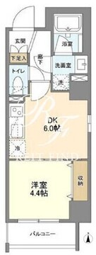 ウェルスクエア錦糸町サウス 201 間取り図