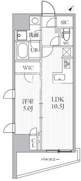 シーズンフラッツ大井町 S-206 間取り図