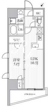 シーズンフラッツ大井町 S-1304 間取り図