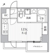 シーズンフラッツ大井町 N-208 間取り図