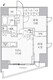 シーズンフラッツ大井町 N-901 間取り図