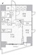 シーズンフラッツ大井町 N-1401 間取り図