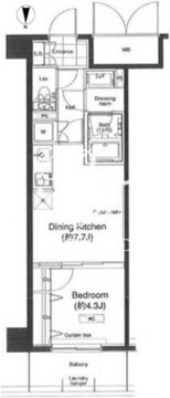 グランハイツ高田馬場 803 間取り図