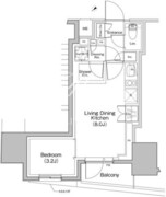 ザ・パークハビオ大森町 601 間取り図