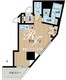 神楽坂フラッツ 903 間取り図