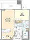 テラス渋谷美竹 1210 間取り図