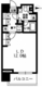 レジディア杉並方南町 326 間取り図