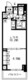 レジディア杉並方南町 710 間取り図