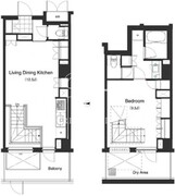 プライムアーバン本駒込 102 間取り図