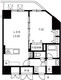 ハーモニーレジデンス浜松町 1302 間取り図