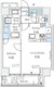 ラオム麻布十番 602 間取り図