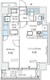 ラオム麻布十番 302 間取り図
